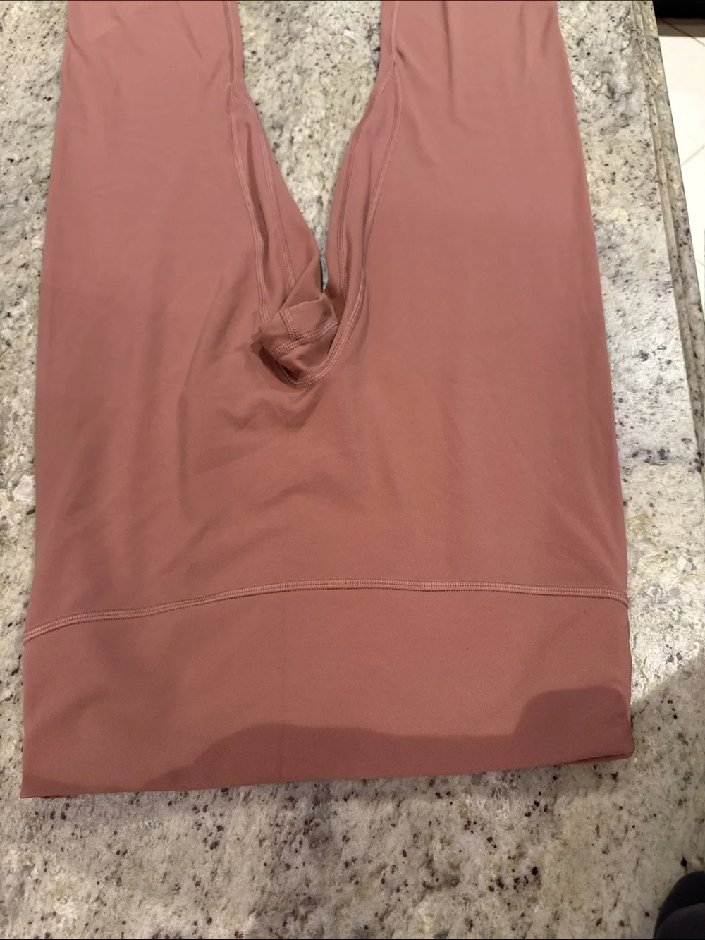 lululemon athletica Women’s Fold-Over Waist Leggings in Dusty Rose